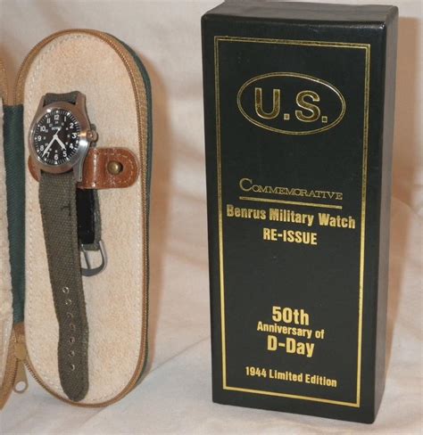 replica benrus military watches|benrus commemorative military watch wwii.